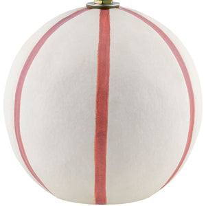   Modern European furniture - Round Lined Ceramic Table Lamp - www.oroa.com | Oroa.com