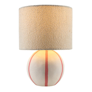   Modern European furniture - Round Lined Ceramic Table Lamp - www.oroa.com | Oroa.com