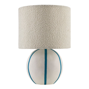   Modern European furniture - Round Lined Ceramic Table Lamp - www.oroa.com | Oroa.com