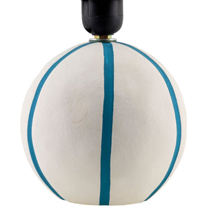   Modern European furniture - Round Lined Ceramic Table Lamp - www.oroa.com | Oroa.com