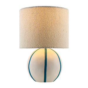   Modern European furniture - Round Lined Ceramic Table Lamp - www.oroa.com | Oroa.com