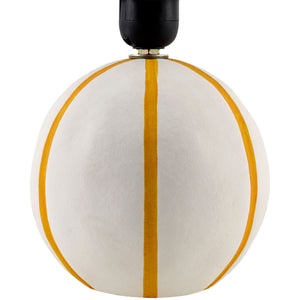   Modern European furniture - Round Lined Ceramic Table Lamp - www.oroa.com | Oroa.com