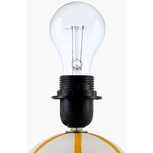   Modern European furniture - Round Lined Ceramic Table Lamp - www.oroa.com | Oroa.com