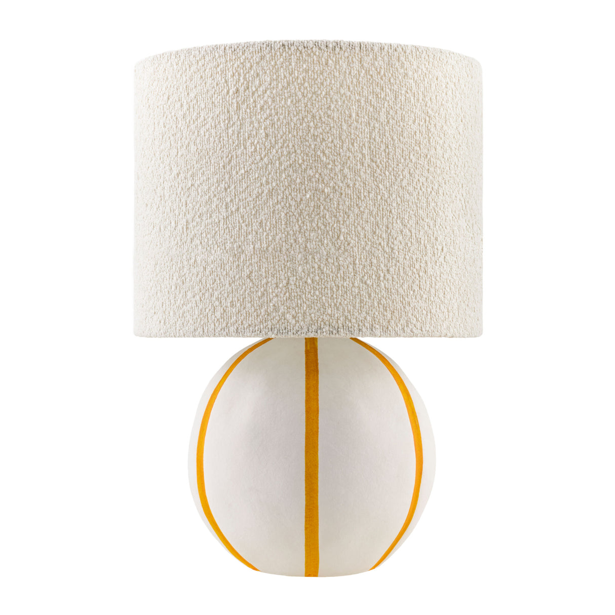   Modern European furniture - Round Lined Ceramic Table Lamp - www.oroa.com | Oroa.com
