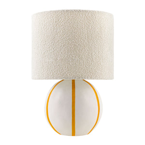   Modern European furniture - Round Lined Ceramic Table Lamp - www.oroa.com | Oroa.com