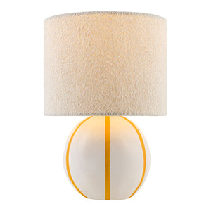   Modern European furniture - Round Lined Ceramic Table Lamp - www.oroa.com | Oroa.com
