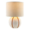 Modern European furniture - Round Lined Ceramic Table Lamp - www.oroa.com