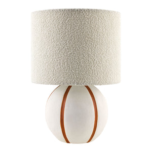   Modern European furniture - Round Lined Ceramic Table Lamp - www.oroa.com | Oroa.com