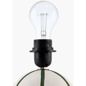   Modern European furniture - Round Lined Ceramic Table Lamp - www.oroa.com | Oroa.com