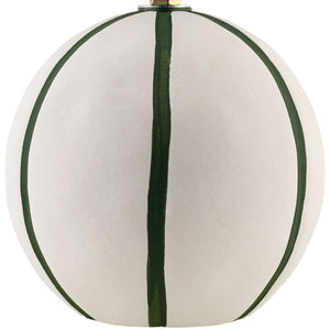   Modern European furniture - Round Lined Ceramic Table Lamp - www.oroa.com | Oroa.com