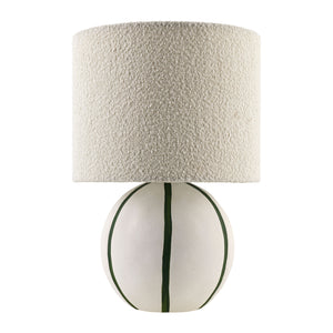   Modern European furniture - Round Lined Ceramic Table Lamp - www.oroa.com | Oroa.com