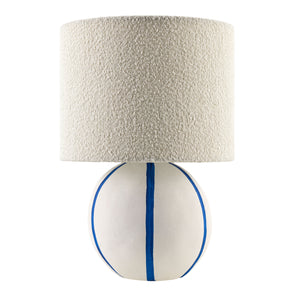   Modern European furniture - Round Lined Ceramic Table Lamp - www.oroa.com | Oroa.com