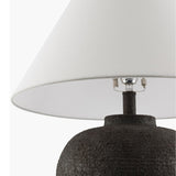 Modern European furniture - Empire Linen Shade Table Lamp - www.oroa.com
