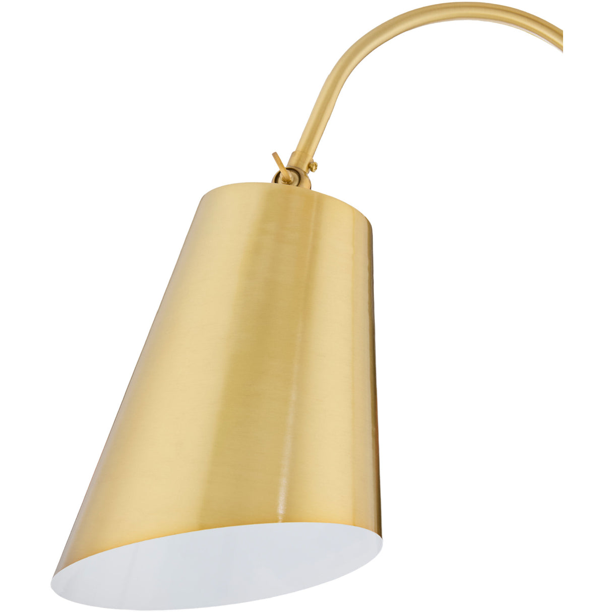   Gold Metal Accent Floor Lamp | Oroa.com