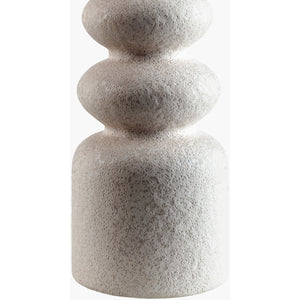   Modern European furniture - White Ceramic Layered Vase - www.oroa.com | Oroa.com