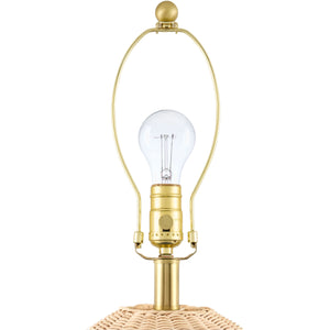   Blue Patterned Fabric Table Lamp | Oroa.com