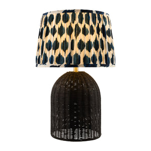   Blue Patterned Fabric Table Lamp | Oroa.com