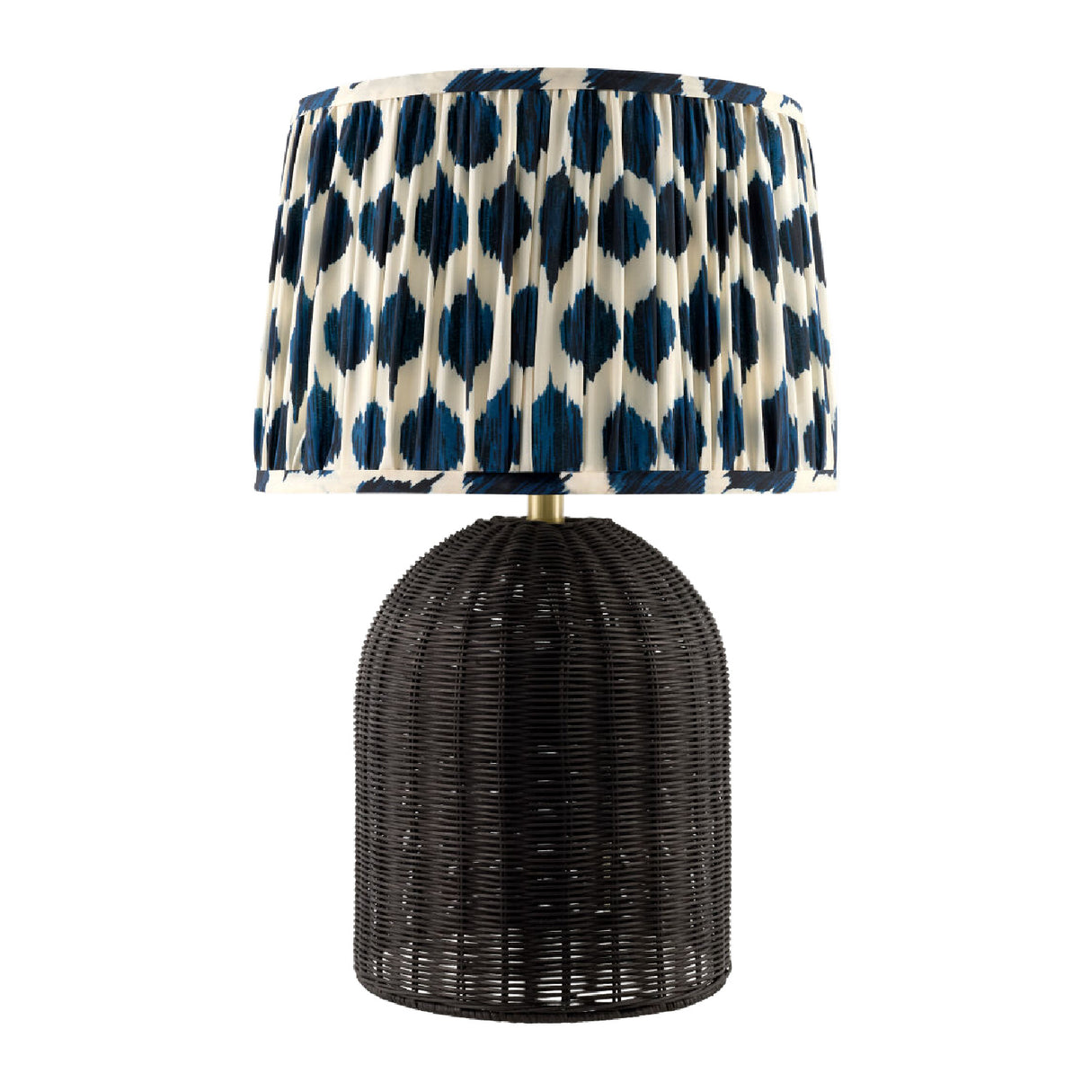   Blue Patterned Fabric Table Lamp | Oroa.com