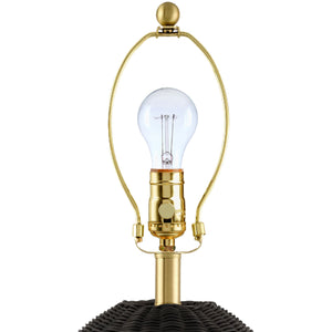   Blue Patterned Fabric Table Lamp | Oroa.com