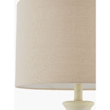Modern European furniture - Linen Drum Shade Table Lamp - www.oroa.com