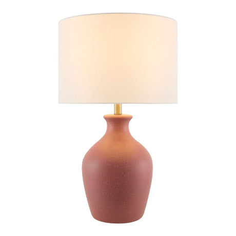 Modern European furniture - Linen Drum Shade Table Lamp - www.oroa.com