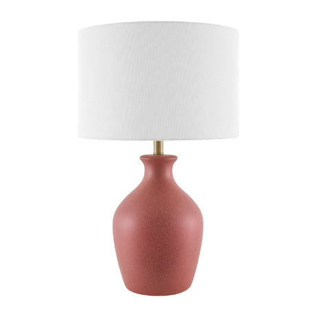 Modern European furniture - Linen Drum Shade Table Lamp - www.oroa.com
