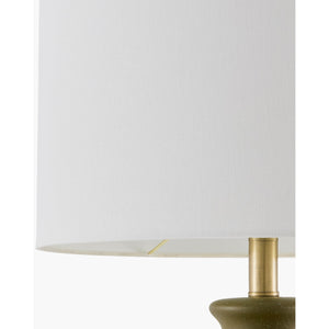   Linen Drum Shade Table Lamp | Oroa.com
