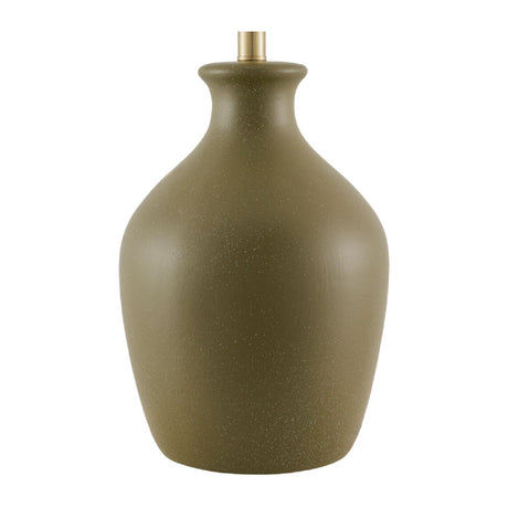 Modern European furniture - Linen Drum Shade Table Lamp - www.oroa.com