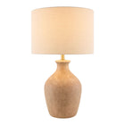 Modern European furniture - Linen Drum Shade Table Lamp - www.oroa.com