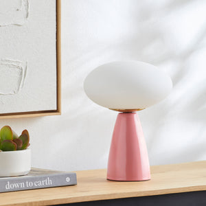   Modern European furniture - Oval White Glass Table Lamp - www.oroa.com | Oroa.com