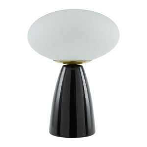   Modern European furniture - Oval White Glass Table Lamp - www.oroa.com | Oroa.com