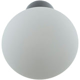 Modern European furniture - Oval White Glass Table Lamp - www.oroa.com