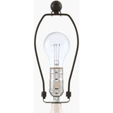 Modern European furniture - Brown Speckled Ceramic Table Lamp - www.oroa.com