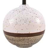 Modern European furniture - Dotted Ceramic Accent Table Lamp - www.oroa.com