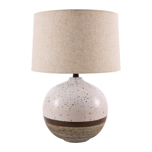   Modern European furniture - Dotted Ceramic Accent Table Lamp - www.oroa.com | Oroa.com