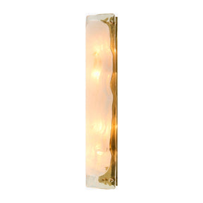Modern European furniture - Curved Glass Wall Lamp - www.oroa.com