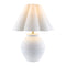 Modern European furniture - Scallop Folded Linen Table Lamp - www.oroa.com