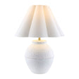 Modern European furniture - Scallop Folded Linen Table Lamp - www.oroa.com