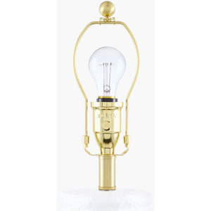   Scallop Folded Linen Table Lamp | Oroa.com