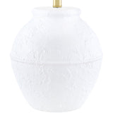 Modern European furniture - Scallop Folded Linen Table Lamp - www.oroa.com