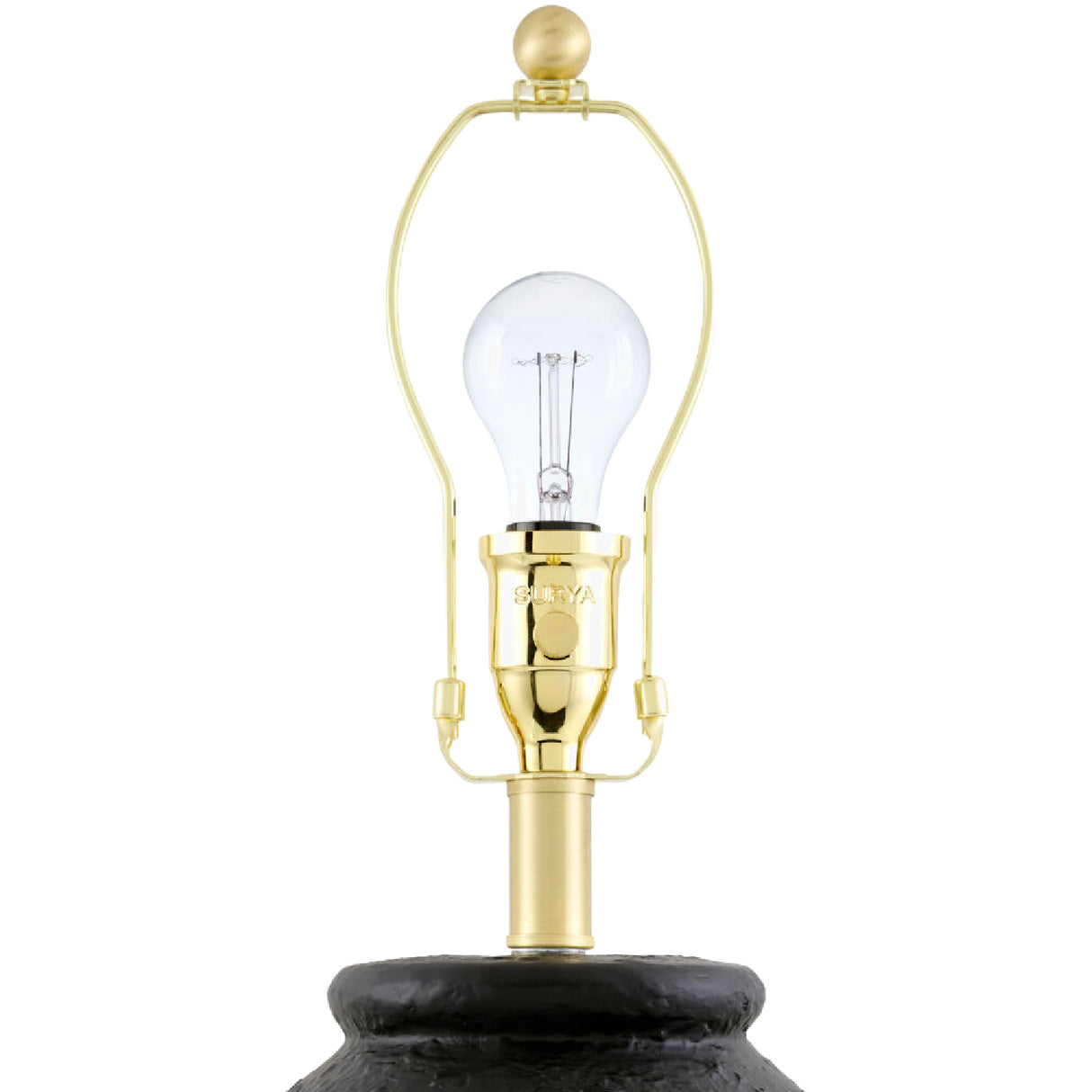   Scallop Folded Linen Table Lamp | Oroa.com