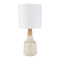 Modern European furniture - Drum Linen Shade Table Lamp - www.oroa.com
