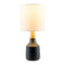 Modern European furniture - Drum Linen Shade Table Lamp - www.oroa.com