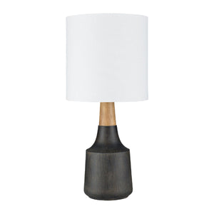   Modern European furniture - Drum Linen Shade Table Lamp - www.oroa.com | Oroa.com
