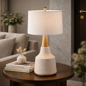   Modern European furniture -  Speckled Base Accent Table Lamp - www.oroa.com | Oroa.com