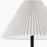 Modern European furniture - Pleated Linen Accent Floor Lamp - www.oroa.com