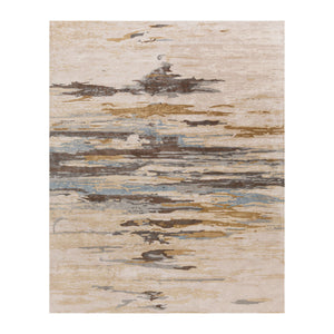   Modern European furniture - Multicolored Viscose Wool Blend Carpet - www.oroa.com | Oroa.com