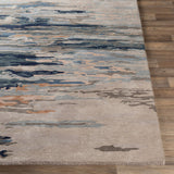 Modern European furniture - Multicolored Viscose Wool Blend Carpet - www.oroa.com