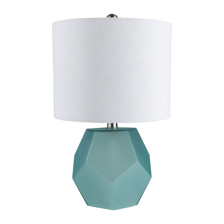 Modern European furniture - Faceted Glass Accent Table Lamp - www.oroa.com