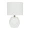Modern European furniture - Faceted Glass Accent Table Lamp - www.oroa.com